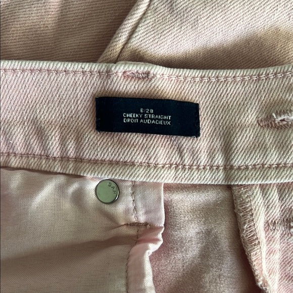GAP Pink High Rise Jeans with Soft Denim - Picture 3 of 5